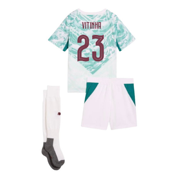 2026-2027 Portugal Away Mini Kit (Vitinha 23)-SoccerKits Hub | Buy Soccer Jerseys Online